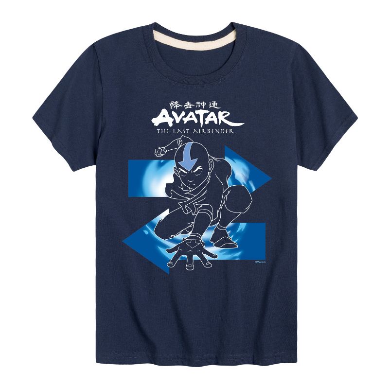 Boys' - Avatar: The Last Airbender - Aang Arrows Short Sleeve Graphic T-Shirt