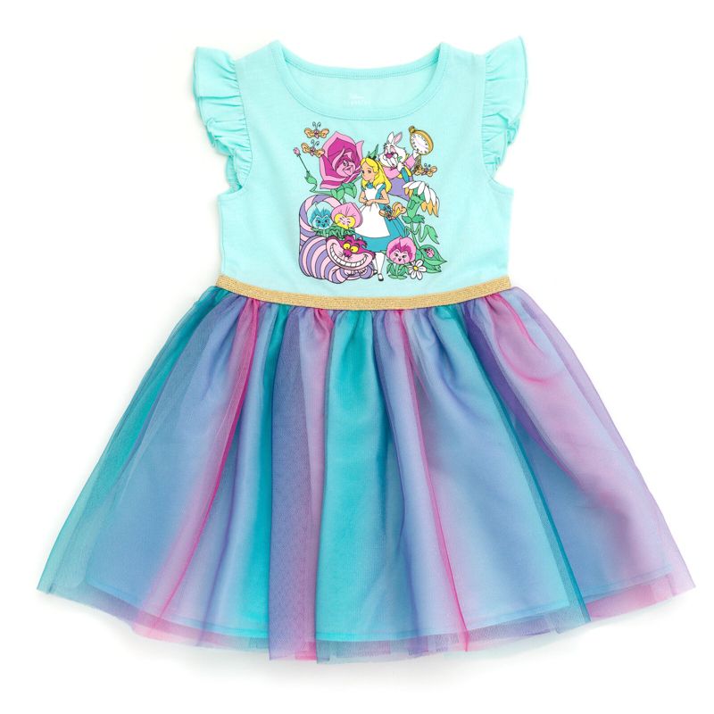 Disney July 4th Girls Tulle Dress Little Kid to Big Kid