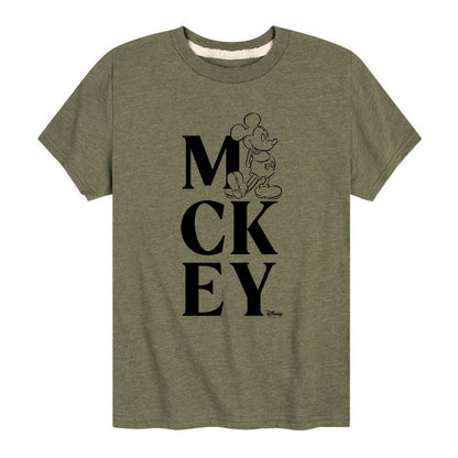 Boys' - Disney - Mickey Mouse Short Sleeve Graphic T-Shirt