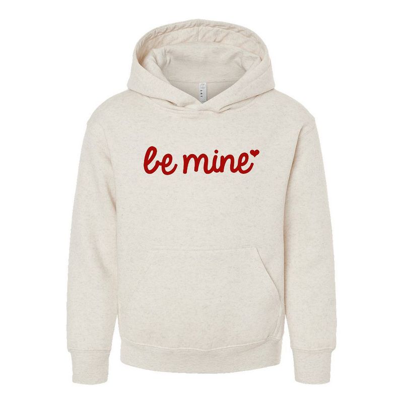 The Juniper Shop Be Mine Cursive Heart Youth Graphic Hoodie
