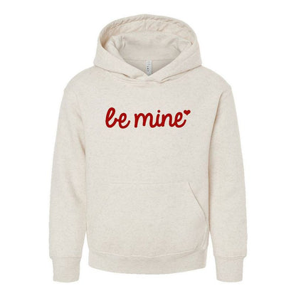 The Juniper Shop Be Mine Cursive Heart Youth Graphic Hoodie