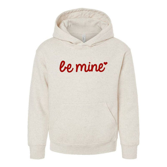 The Juniper Shop Be Mine Cursive Heart Youth Graphic Hoodie