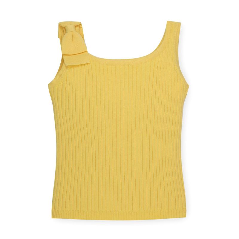 Hope & Henry Girls' Bow Sweater Tank, Kids