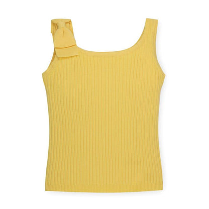 Hope & Henry Girls' Bow Sweater Tank, Kids