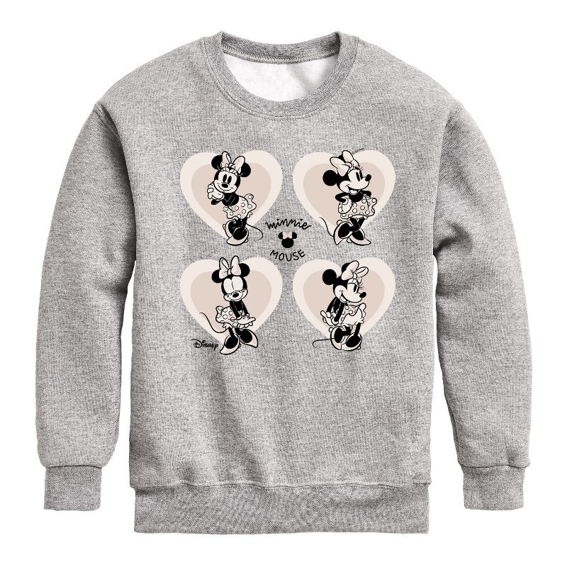 Boys' - Disney - Mickey & Friends Graphic Long Sleeve Fleece Sweatshirt