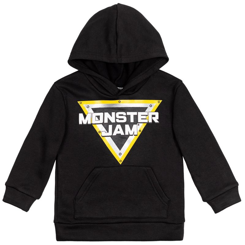 Monster Jam Maximum Destruction El Toro Loco Grave Digger Fleece Pullover Hoodie Toddler