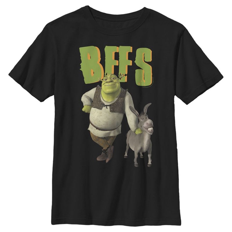 Boy's Shrek Donkey and Shrek Best Friends T-Shirt