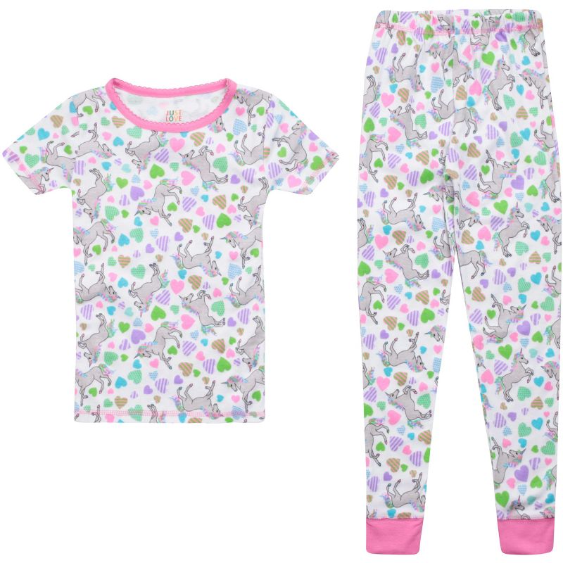Just Love Girls Cotton Pajama Sets for Comfortable Sleepwear