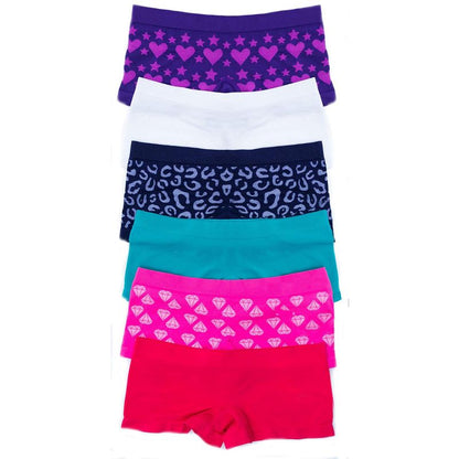 Just Love Seamless Panties for Girls Underwear (Pack of 6)