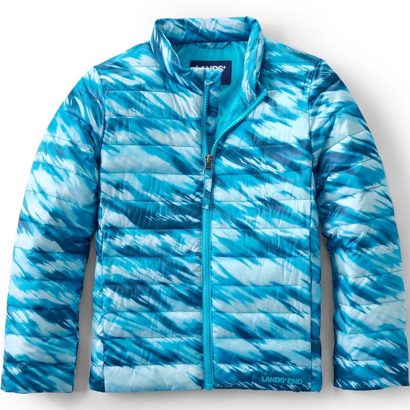 سترة Lands' End Kids المعزولة بالريش ThermoPlume البديلة