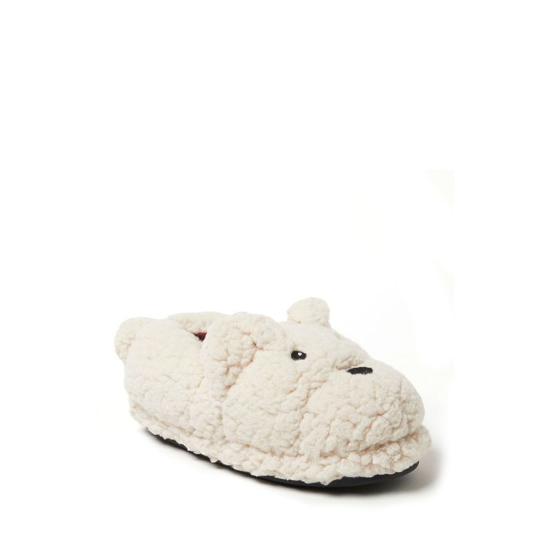 Dearfoams Kid's Emery Critter Closed Back Animal Slipper