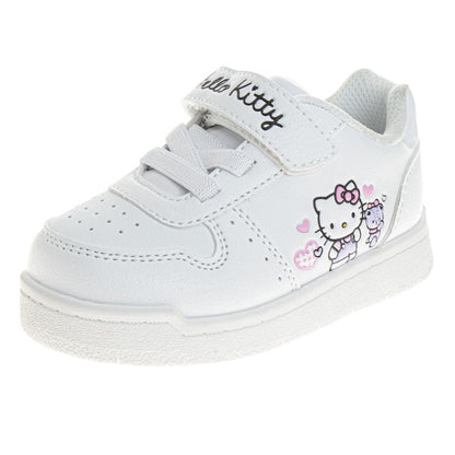 Sanrio Hello Kitty Sneakers for Girls - Lightweight Athletic Breathable Casual Shoes (Toddler)