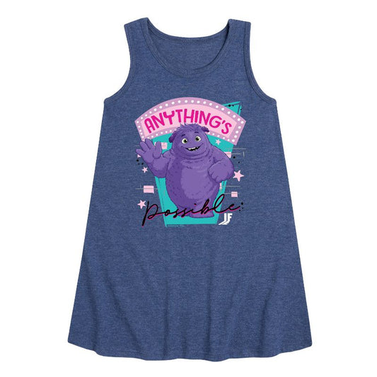 Girls' - IF Movie - Anything's Possible Graphic Sleeveless Aline Dress