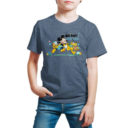 Boys' - Disney - Oh Boy Easter Is Here Short Sleeve Graphic T-Shirt