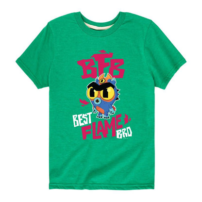 Boys' - Disney - Big Hero 6 Best Flame Bro Short Sleeve Graphic T-Shirt