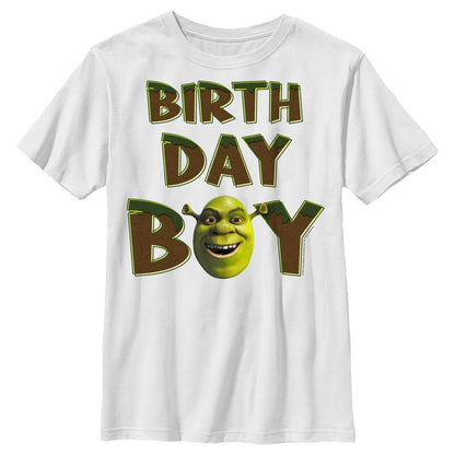 Boy's Shrek Birthday Boy Shrek T-Shirt