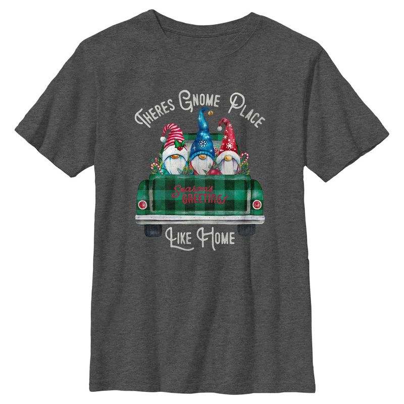 Boy's Lost Gods Season's Greetings Gnomes T-Shirt