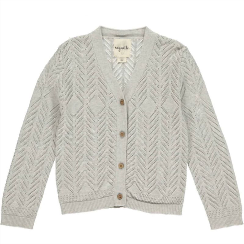 Girl's Kenzie Cardigan Sweater - VIGNETTE