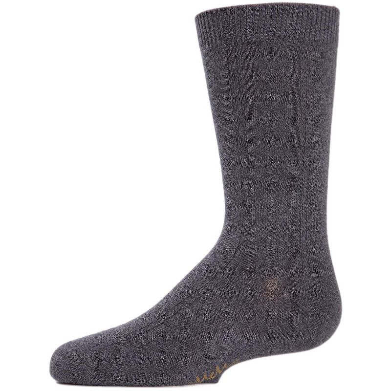 Memoi Boys' Argyle All Over Crew Socks