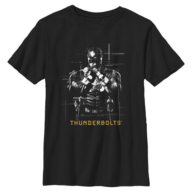 Boys Marvel: Thunderbolts Red Guardian Silhouette T Shirt