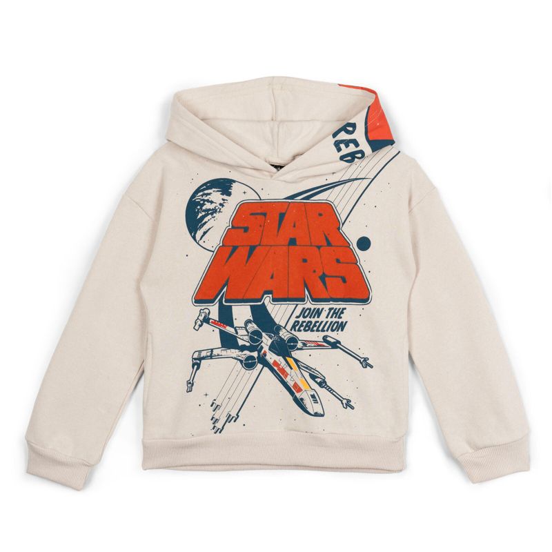 STAR WARS Fleece Pullover Hoodie Little Kid to Big Kid