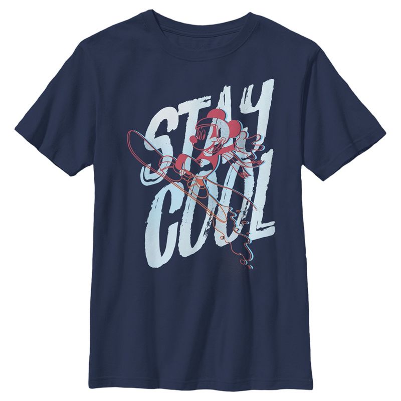 تي شيرت ميكي وأصدقاؤه للتزلج على الجليد للأولاد