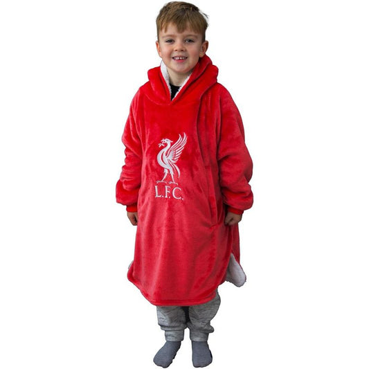 Liverpool FC Character World Official Hugzee Oversized Wearable Hoodie