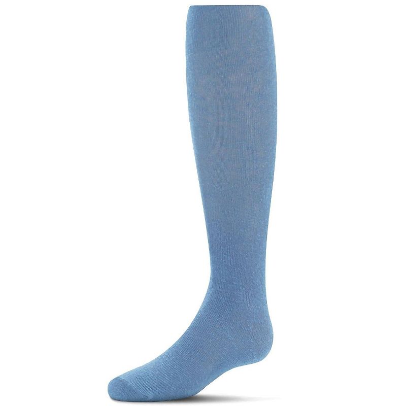 Memoi Solid Cotton Girls Sweater Tights