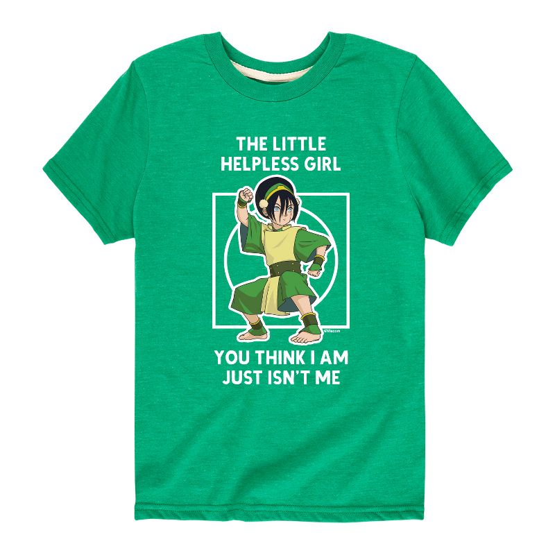 Boys' - Avatar: The Last Airbender - Toph Short Sleeve Graphic T-Shirt