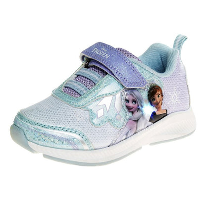 Disney Girls Frozen Light Up Laceless Running Shoes (Toddler/Little Girl)