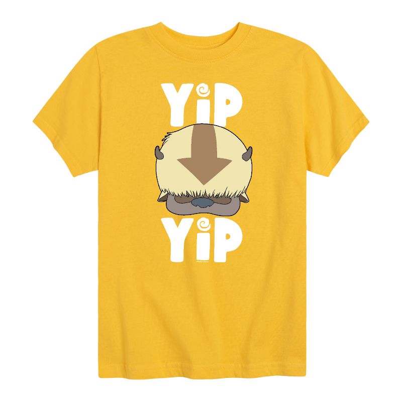 Boys' - Avatar: The Last Airbender - Cute Appa Yip Yip Short Sleeve Graphic T-Shirt
