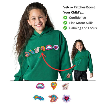 Rabble Gender Neutral Hoodie with Magic Wonders Dabblz Bundle