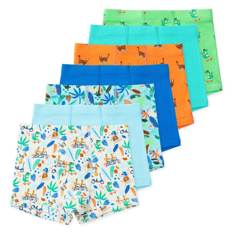 Lucky & Me Nolan Boys Organic Cotton Boxer Briefs