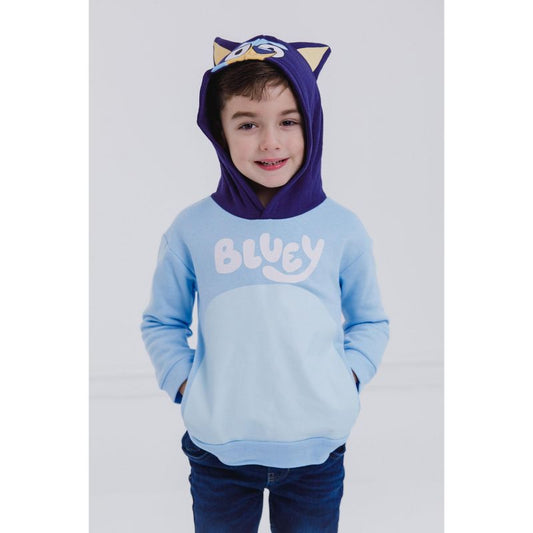 Bluey Fleece Matching Family Cosplay Pullover Hoodie Toddler