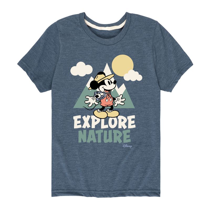 Boys' - Disney - Mickey Mouse Short Sleeve Graphic T-Shirt