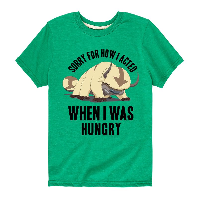 Boys' - Avatar: The Last Airbender - Appa Hungry Short Sleeve Graphic T-Shirt