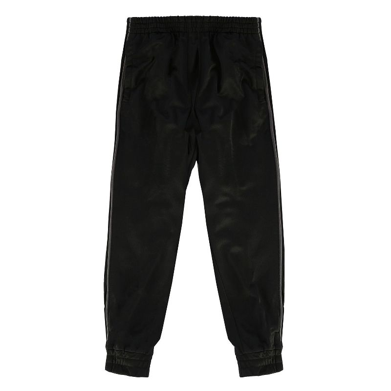 Gioberti Boy's Athletic Jogger Track Pants - With Ribbed Zipper Ankle Cuffs