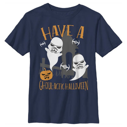 Boy's Star Wars Ghoulactic Halloween Stormtrooper T-Shirt