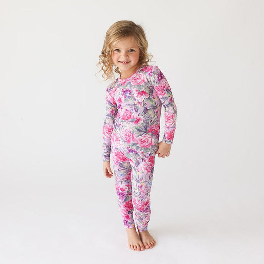 Girls Ellery Classic Pajama Set - Posh Peanut