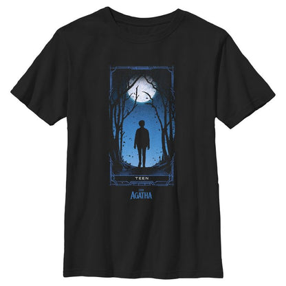 Boy's Marvel: Agatha All Along Teen Card T-Shirt