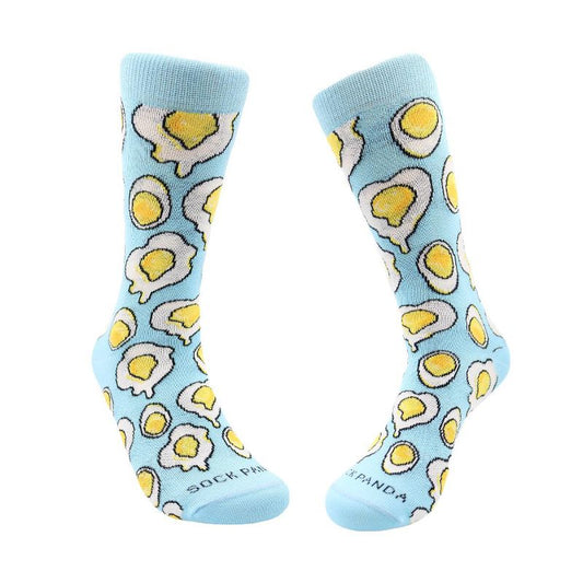 Yummy Eggs Socks from the Sock Panda (Small/Tween or Women's Sizes)