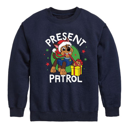 Boys' - Paw Patrol - Present Patrol Graphic Long Sleeve Fleece Sweatshirt