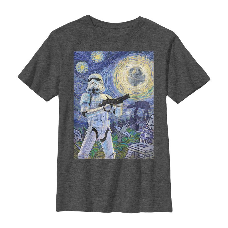 Boy's Star Wars Stormtrooper Starry Night T-Shirt