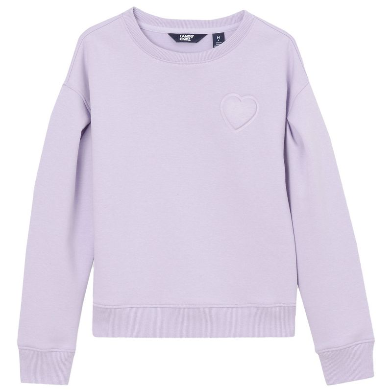 Lands' End Kids Knit Crewneck Sweatshirt