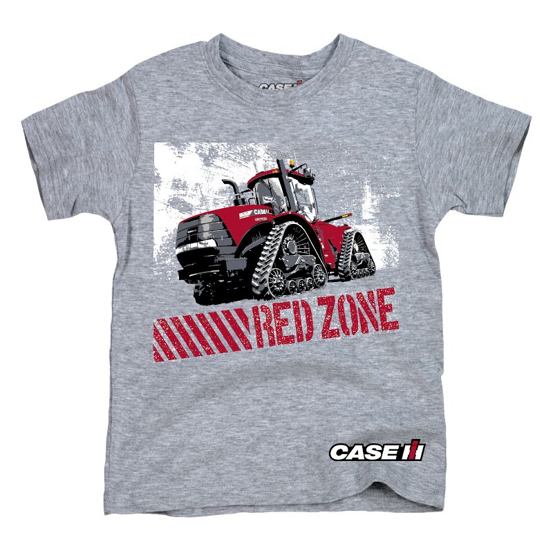 Boys' - Case IH - Red Zone Steiger Quad Short Sleeve Graphic T-Shirt