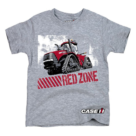 Boys' - Case IH - Red Zone Steiger Quad Short Sleeve Graphic T-Shirt