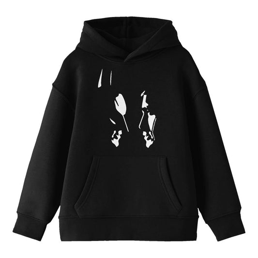 Batman Bruce Wayne Alter Ego Long Sleeve Youth Black Hooded Sweatshirt