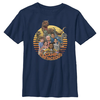 Boy's Jurassic World: Camp Cretaceous Welcome Squad T-Shirt