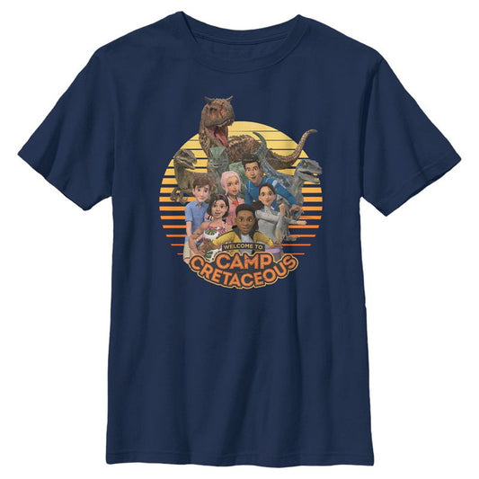 Boy's Jurassic World: Camp Cretaceous Welcome Squad T-Shirt