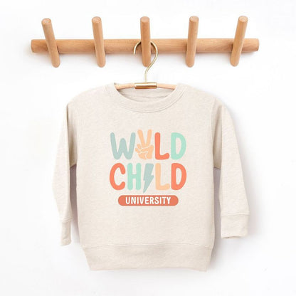 سويت شيرت جرافيكي فائق النعومة من Juniper Shop Wild Child Peace Youth